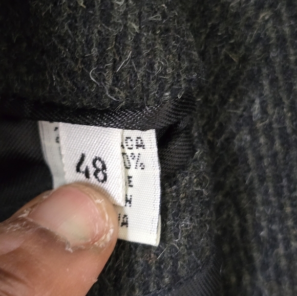 Peruvian Connection Overcoat Long Jacket Men 48 Alpaca Lambswool Heavy Old Money - Picture 10 of 15